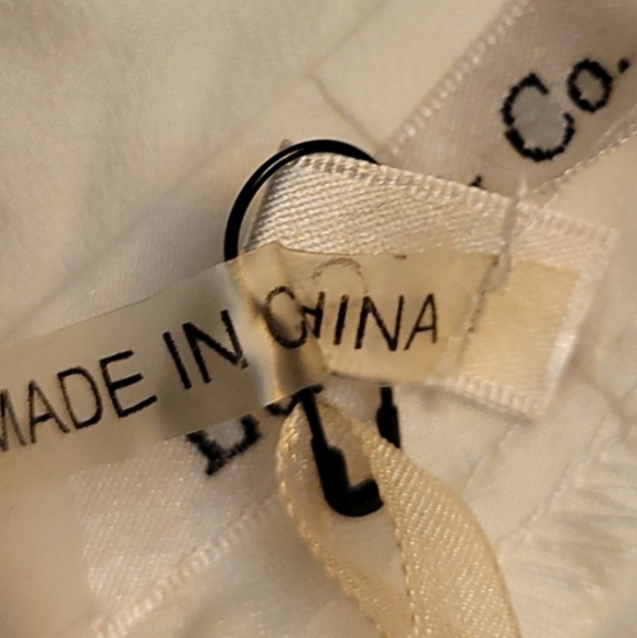 Lucy & Company White Midi Sleeveless Dress with Lace Detail Size M - Picture 12 of 16